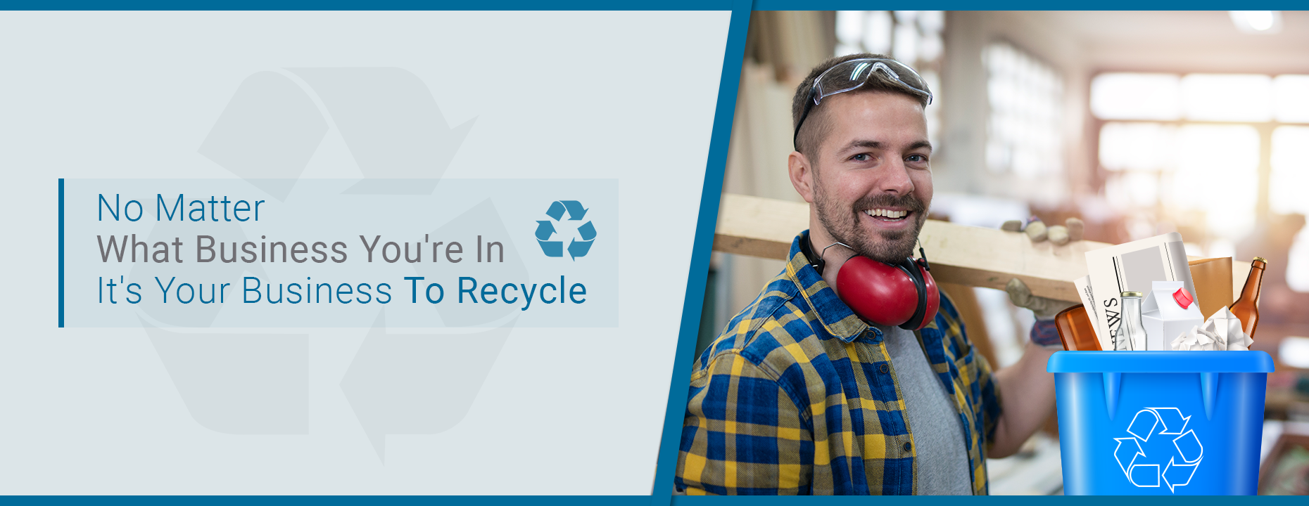 Banner Business of Recycling